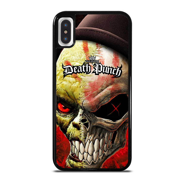 FIVE FINGER DEATH PUNCH SKULL iPhone X / XS Case Cover