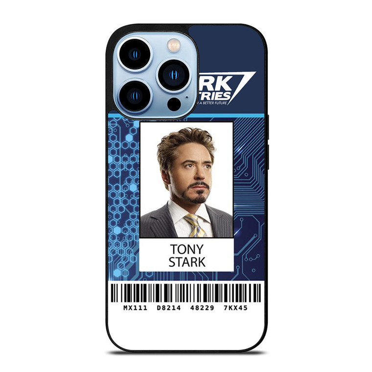 STARK INDUSTRIES ID CARD iPhone 13 Pro Max Case Cover