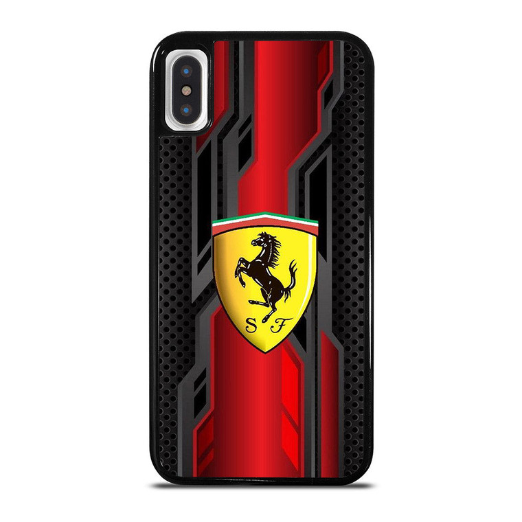 FERRARI RED LOGO iPhone X / XS Case Cover