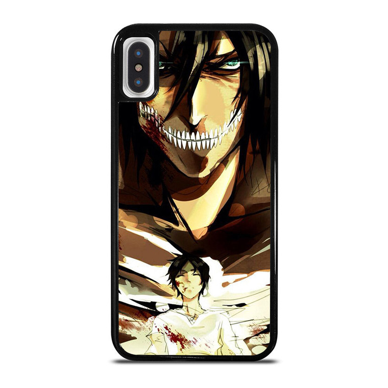 EREN YEAGER ATTACK ON TITAN iPhone X / XS Case Cover