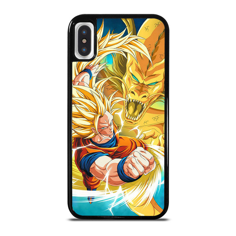 DRAGON BALL GOKU X SUPER SHENRON 1 iPhone X / XS Case Cover DRAGON BALL GOKU X SUPER SHENRON 1 iPhone X / XS Case Cover