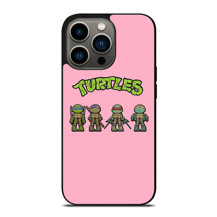 TMNT CHIBI PINK iPhone 13 Pro Case Cover