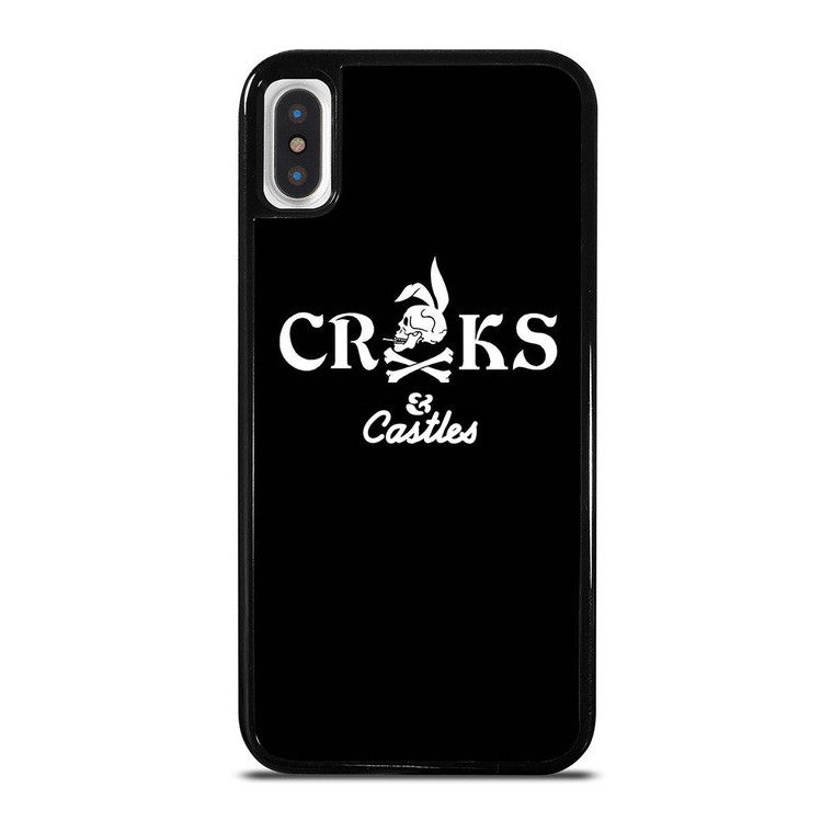 CROOKS AND CASTLES SKULL iPhone X / XS Case Cover