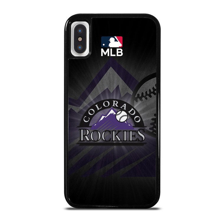 COLORADO ROCKIES BASEBALL LOGO iPhone X / XS Case Cover