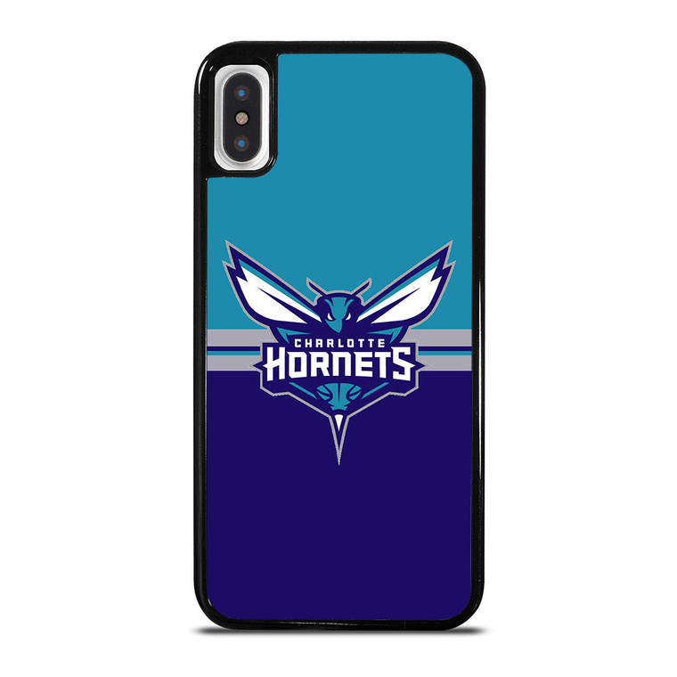 CHARLOTTE HORNETS BASKETBALL LOGO iPhone X / XS Case Cover