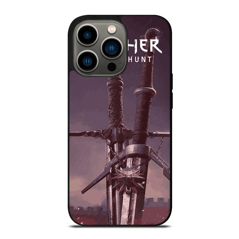 THE WITCHER 3 WILD HUNT SWORD iPhone 13 Pro Case Cover