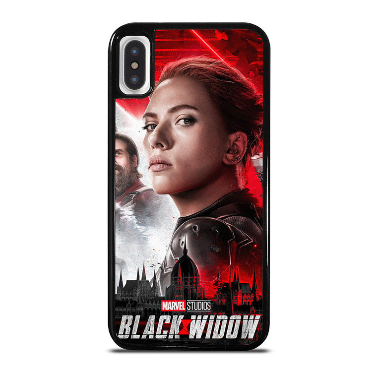 BLACK WIDOW MARVEL SUPERHERO iPhone X / XS Case Cover