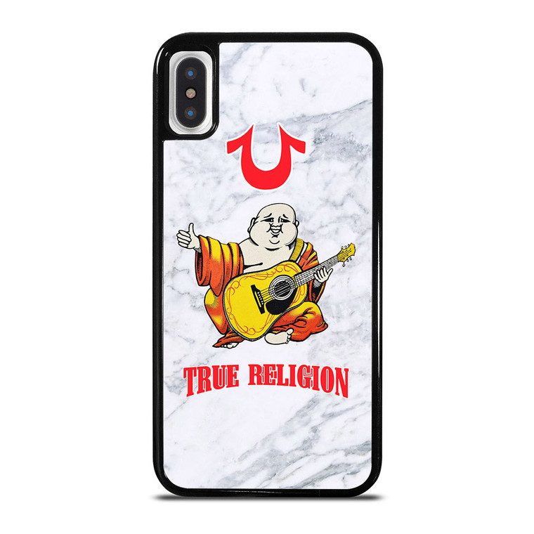 BIG BUDDHA TRUE RELIGION MARBLE iPhone X / XS Case Cover