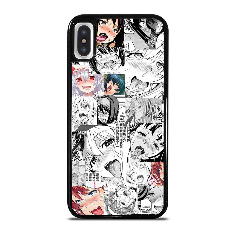 AHEGAO FACE ANIME 2 iPhone X / XS Case Cover