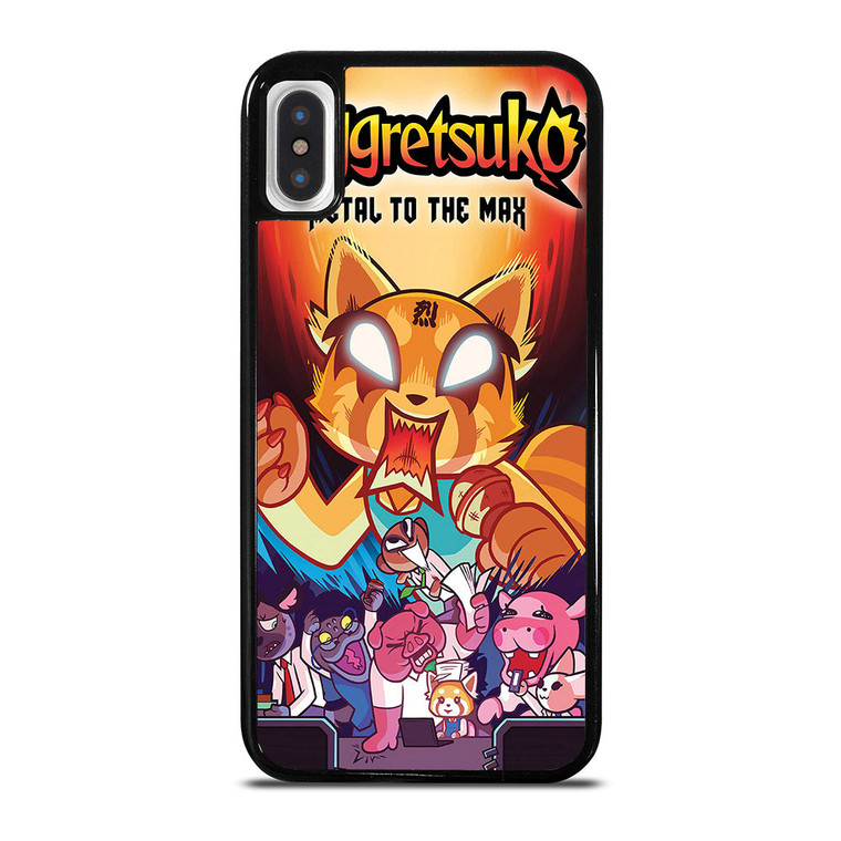 AGGRETSUKO CARTOON SERIES iPhone X / XS Case Cover