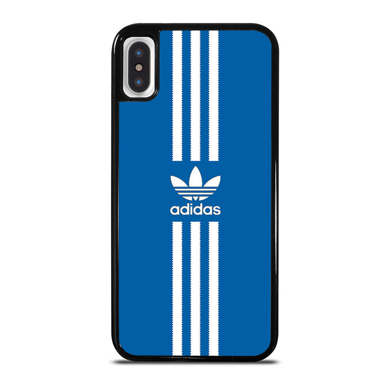 ADIDAS STRIPE BLUE iPhone X / XS Case Cover