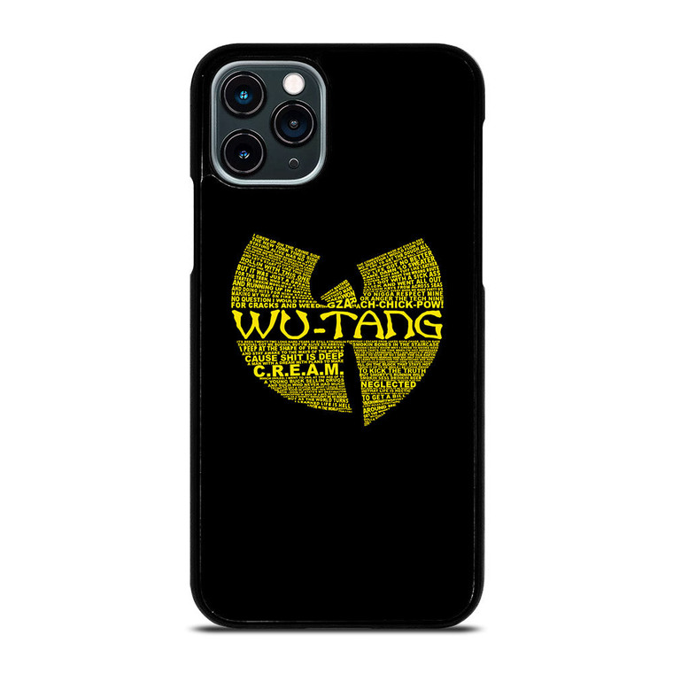 WU TANG CLAN HIP HOP iPhone 11 Pro Case Cover