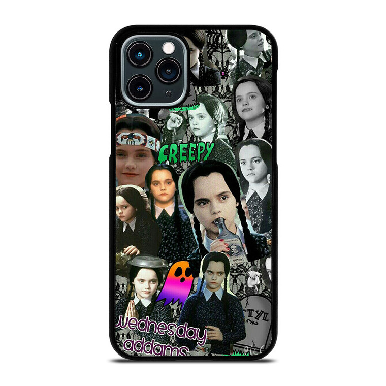 WEDNESDAY ADDAMS COLLAGE iPhone 11 Pro Case Cover