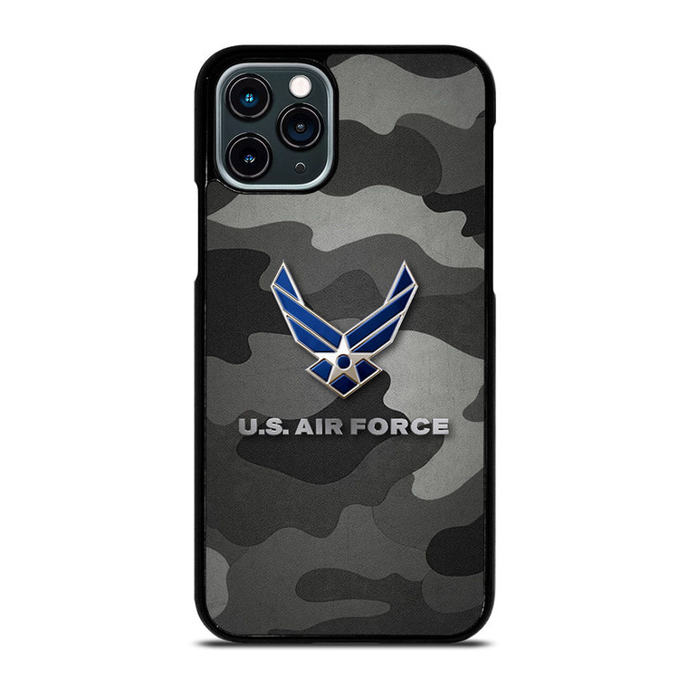 US AIR FORCE CAMO LOGO  iPhone 11 Pro Case Cover