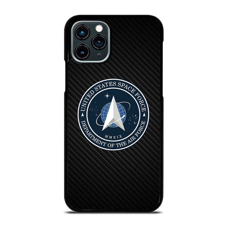 UNITED STATES SPACE CORPS USSC CARBON LOGO iPhone 11 Pro Case Cover