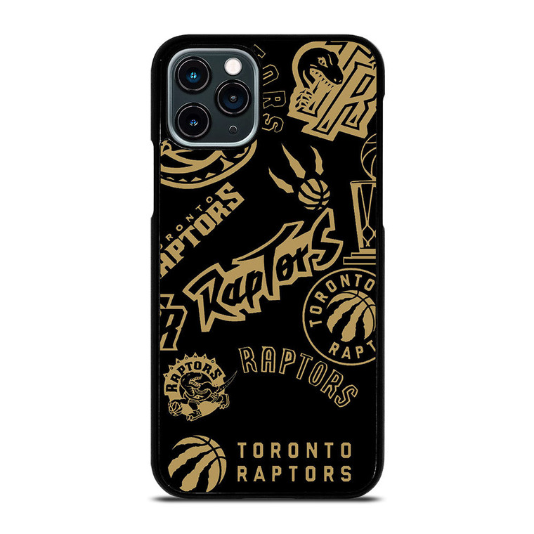 TORONTO RAPTORS LOGO COLLAGE iPhone 11 Pro Case Cover