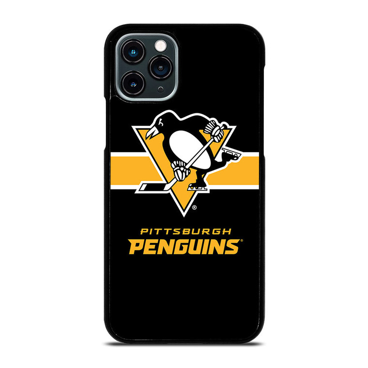 PITTSBURGH PENGUINS HOCKEY TEAM iPhone 11 Pro Case Cover