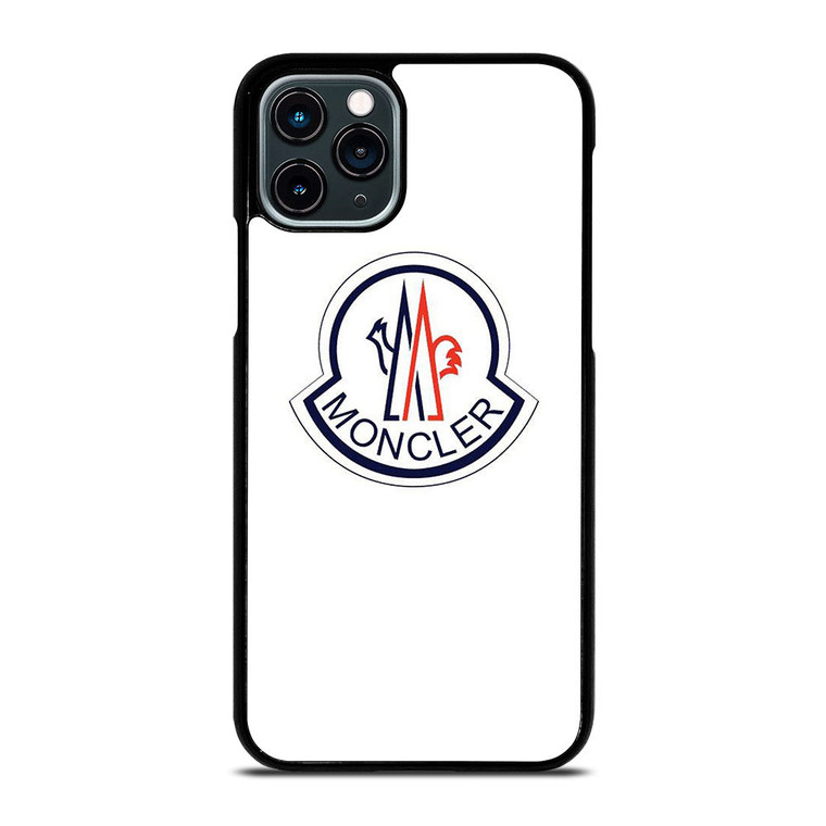 MONCLER LOGO WHITE iPhone 11 Pro Case Cover