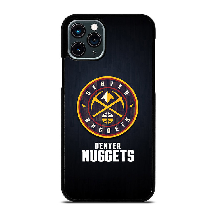 DENVER NUGGETS WOODEN LOGO iPhone 11 Pro Case Cover DENVER NUGGETS WOODEN LOGO iPhone 11 Pro Case Cover
