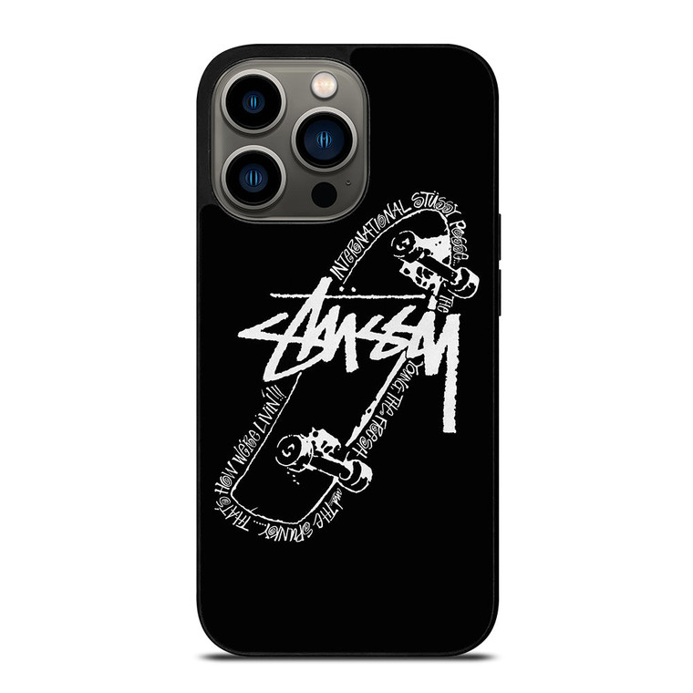 STUSSY SKATE iPhone 13 Pro Case Cover