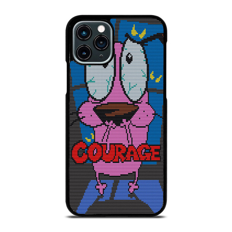 COURAGE THE COWARDLY DOG SCARED iPhone 11 Pro Case Cover
