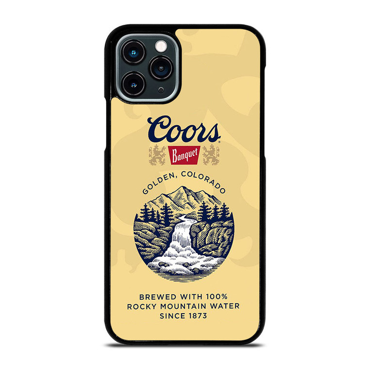 COORS BANQUET BEER LOGO iPhone 11 Pro Case Cover