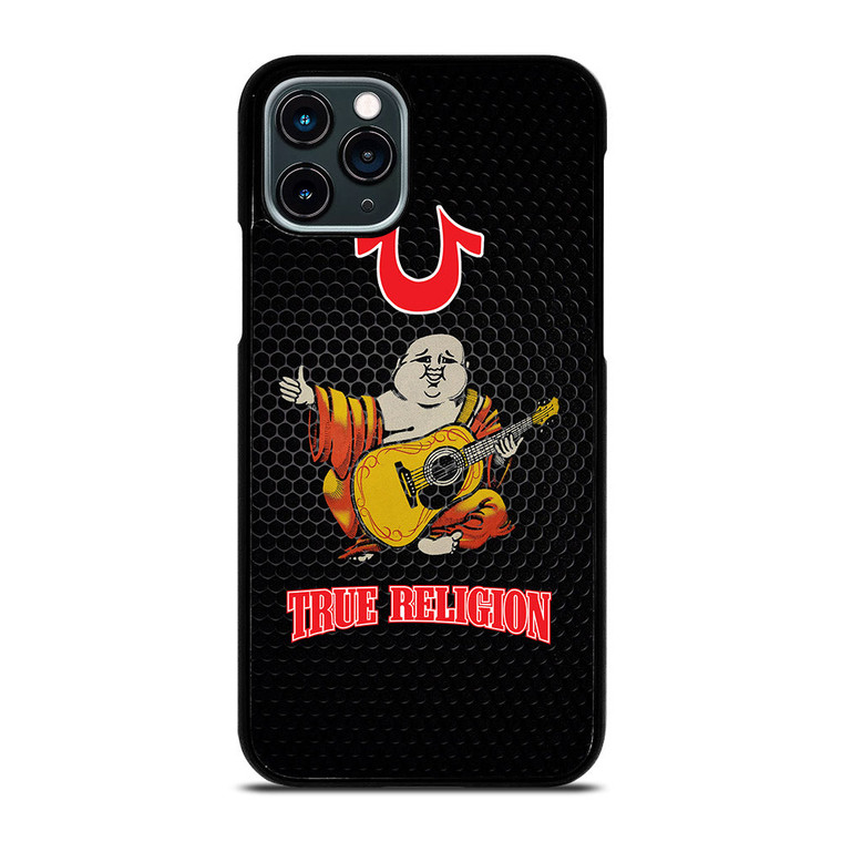 BIG BUDDHA TRUE RELIGION METAL LOGO iPhone 11 Pro Case Cover