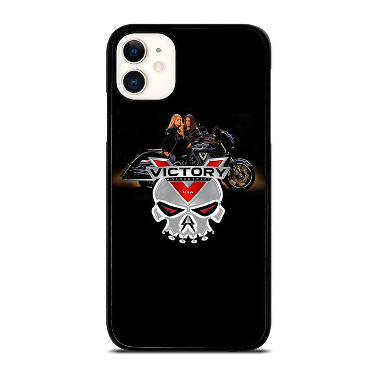 VICTORY MOTORCYCLES SKULL iPhone 11 Case Cover