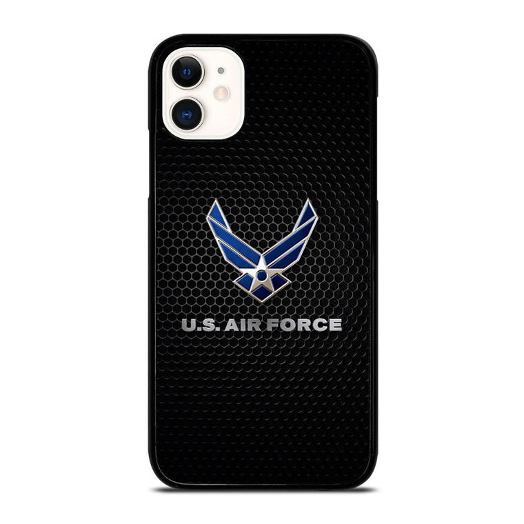 US AIR FORCE METAL LOGO iPhone 11 Case Cover
