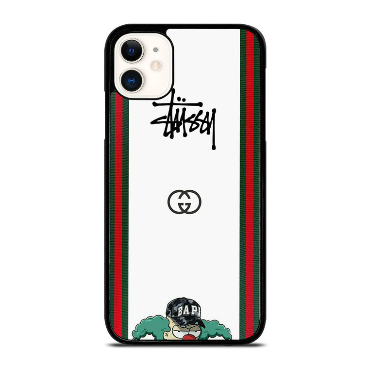 STUSSY X BAPE iPhone 11 Case Cover