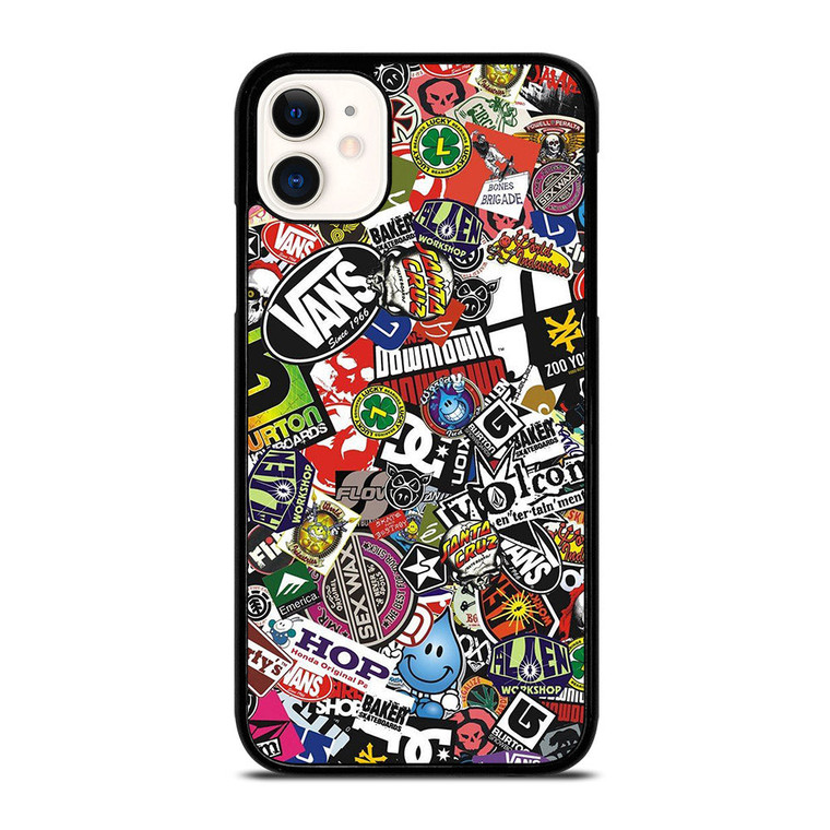 STICKER BOMB DC iPhone 11 Case Cover