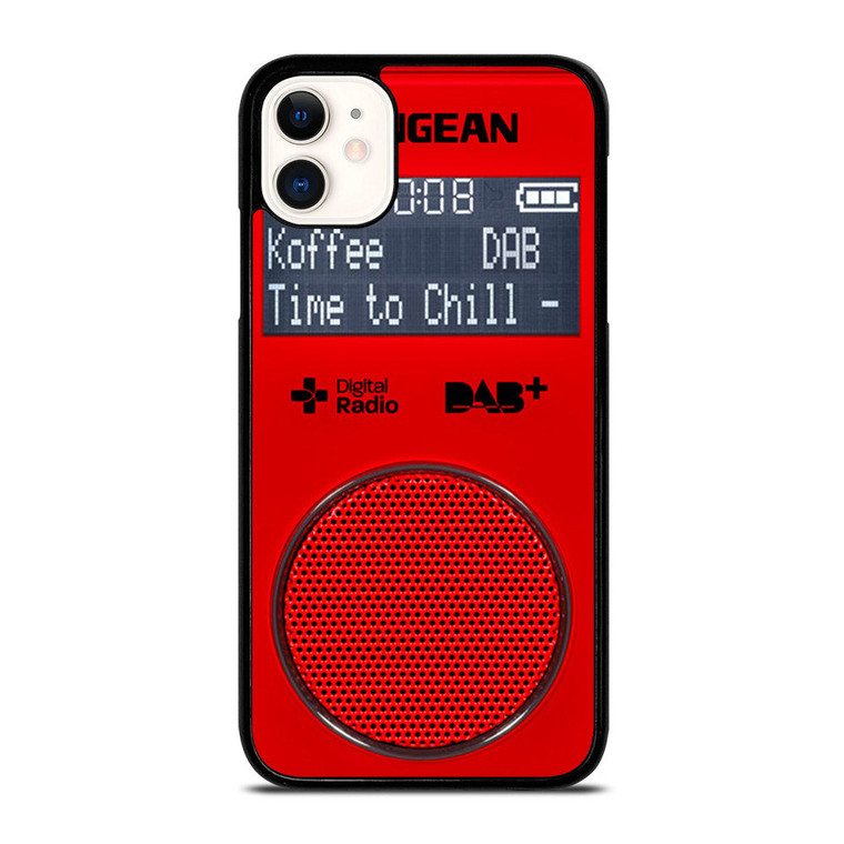 SANGEAN RED RADIO iPhone 11 Case Cover