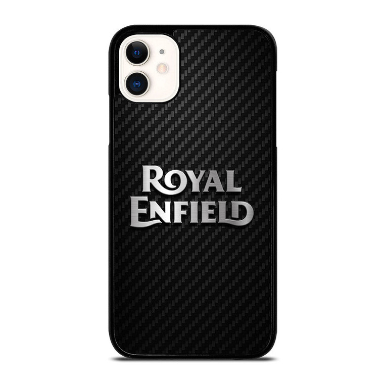 ROYAL ENFIELD CARBON LOGO iPhone 11 Case Cover