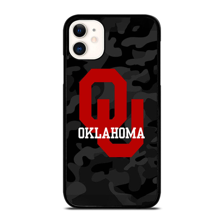 OKLAHOMA SOONERS CAMO iPhone 11 Case Cover
