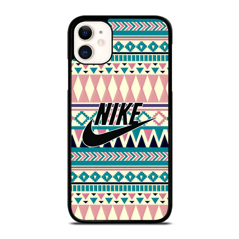 NIKE AZTEC PATTERN iPhone 11 Case Cover