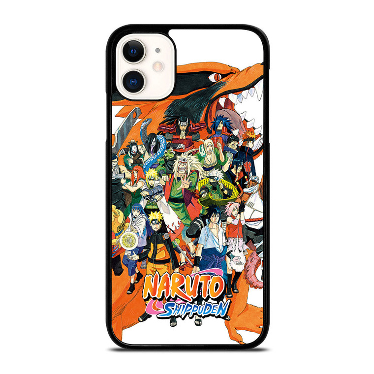 NARUTO ALL CHARACTERS ANIME 3 iPhone 11 Case Cover
