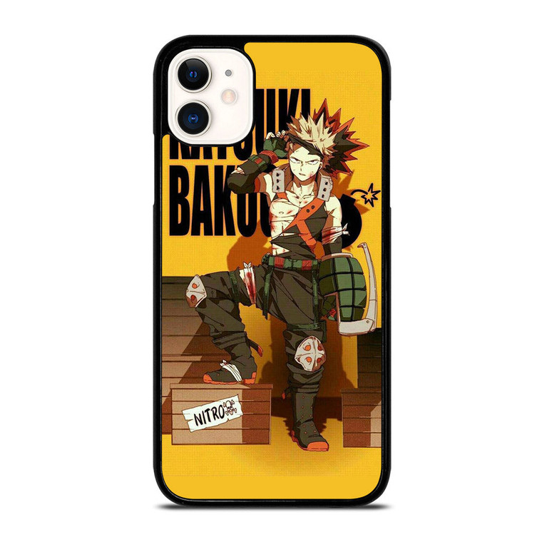 MY HERO ACADEMIA BAKUGOU ANIME iPhone 11 Case Cover