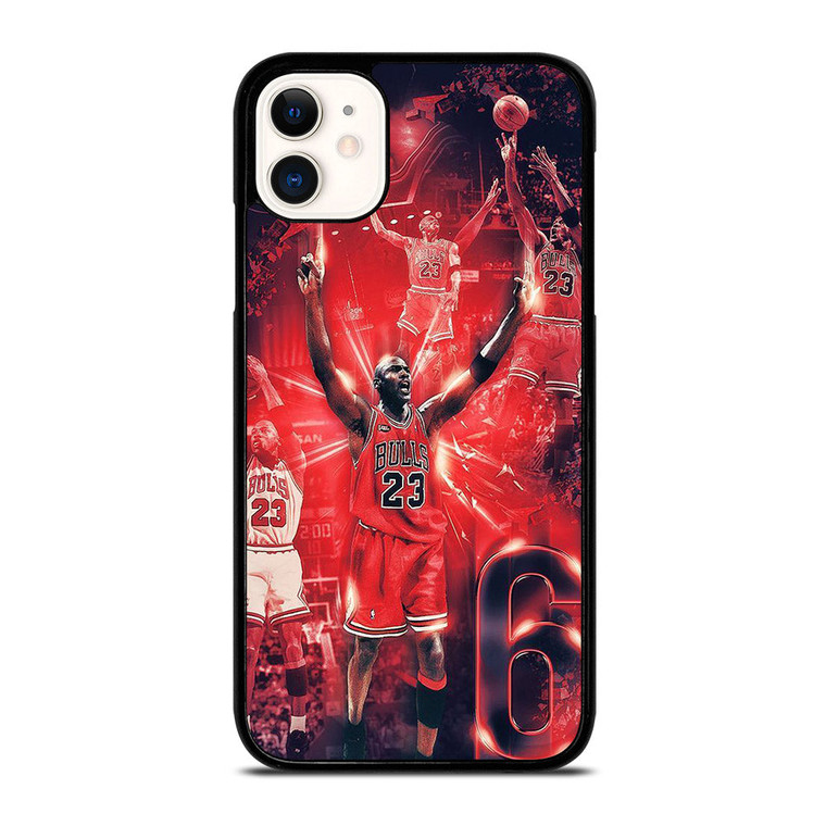 MICHAEL JORDAN COLLAGE iPhone 11 Case Cover