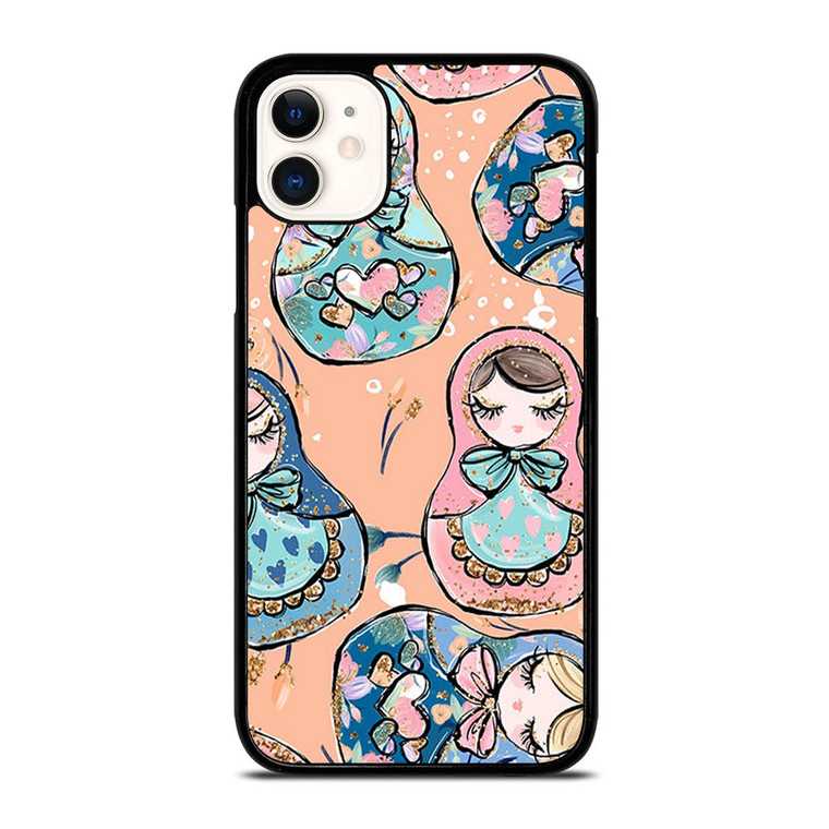 MATRYOSHKA NESTING DOLLS RUSSIAN ART 2 iPhone 11 Case Cover