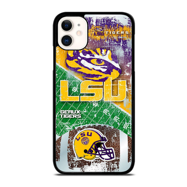 LSU TIGERS GEAUX iPhone 11 Case Cover