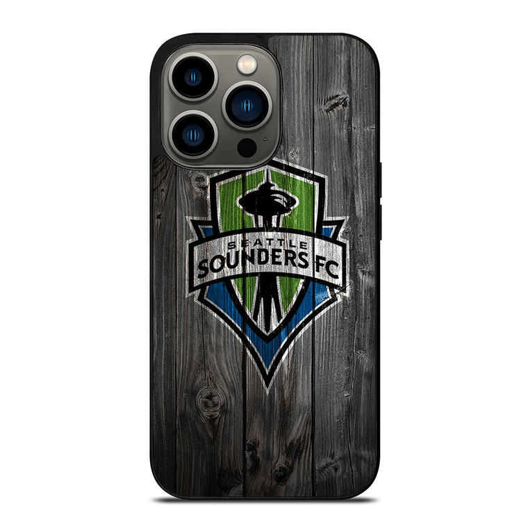 SEATTLE SOUNDERS WOODEN iPhone 13 Pro Case Cover