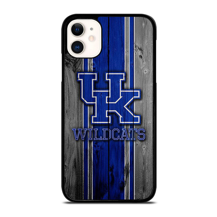 KENTUCKY WILDCATS WOODEN iPhone 11 Case Cover
