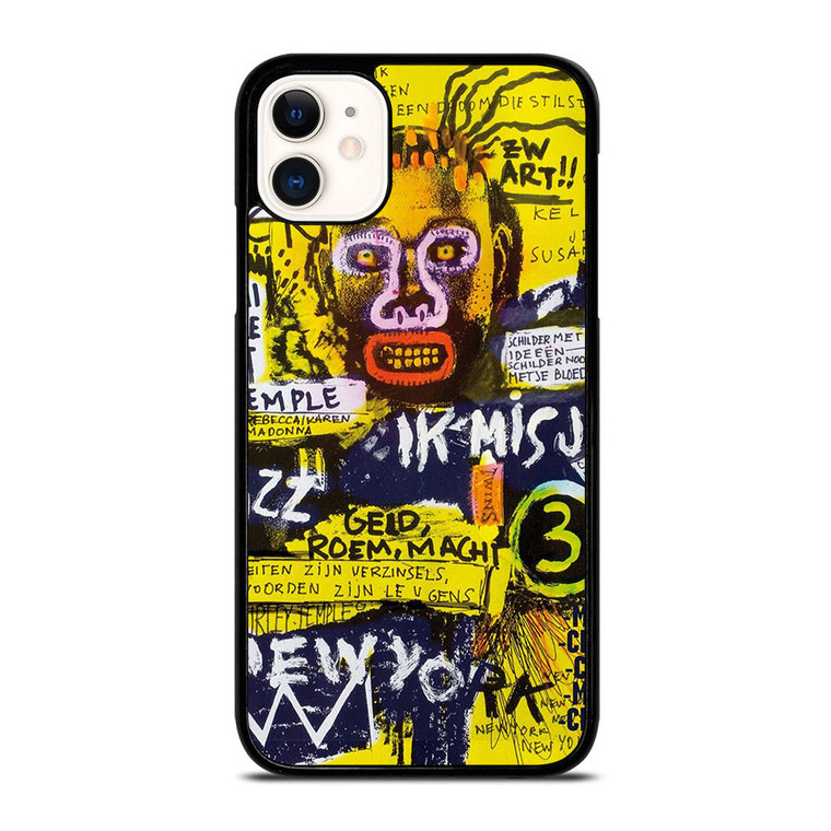 JEAN MICHEL BASQUIAT ART 4 iPhone 11 Case Cover