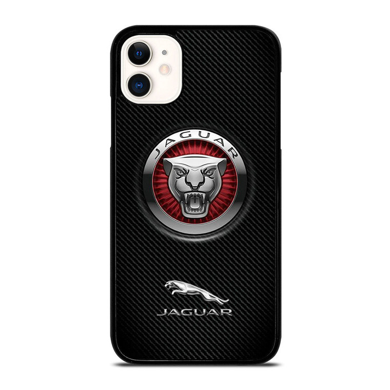 JAGUAR CARBON LOGO 3 iPhone 11 Case Cover