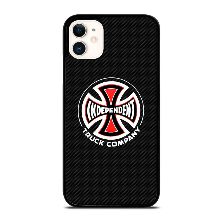 INDEPENDENT TRUCK COMPANY LOGO CARBON iPhone 11 Case Cover