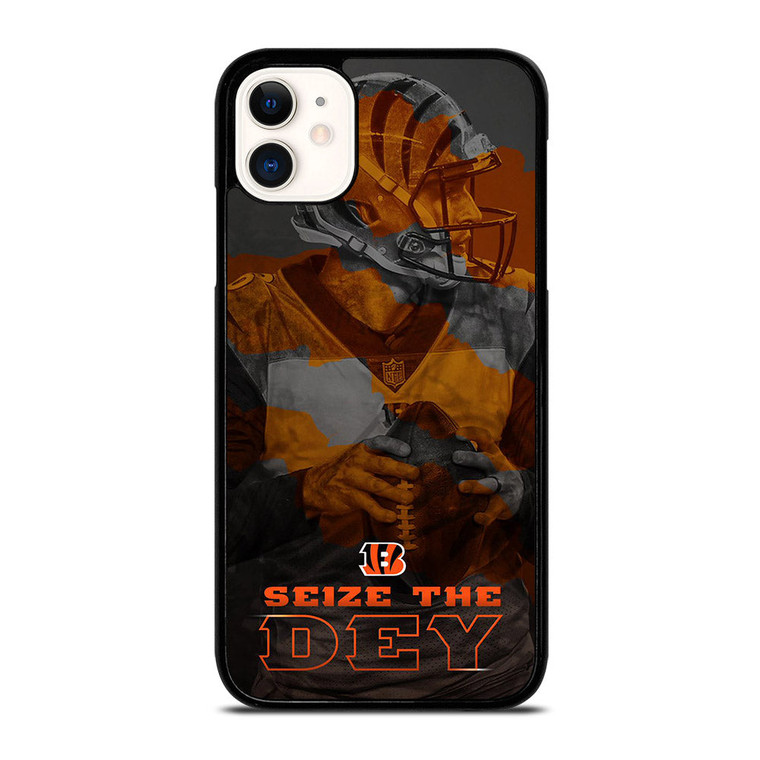 CINCINNATI BENGALS SEIZE iPhone 11 Case Cover