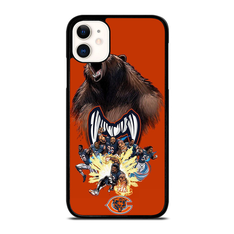 CHICAGO BEARS SQUAD iPhone 11 Case Cover