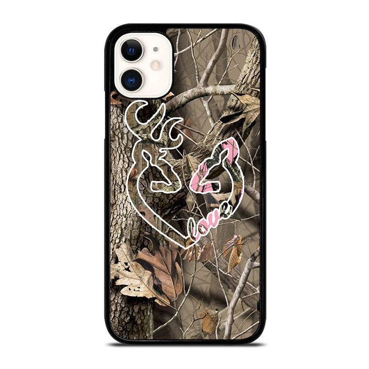 CAMO LOVE BROWNING iPhone 11 Case Cover