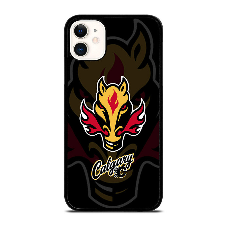 CALGARY FLAMES LOGO iPhone 11 Case Cover