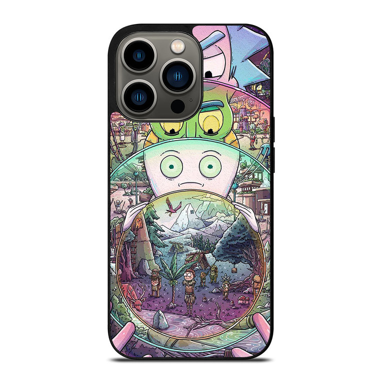 RICK AND MORTY ART 2 iPhone 13 Pro Case Cover